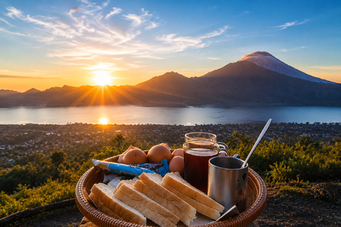 Mount Batur Sunrise hiking with Breakfast & Hotel Pickup Hot spring only