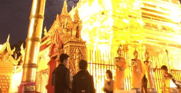 Doi Suthep Hill Tribe Village and Evening Buddhist Service
