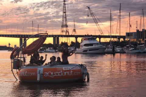 Melbourne: Aqua Donut Self-Drive BBQ Boat Rental - Image 3