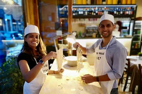 Rome: Pasta & Tiramisu Workshop with Dinner