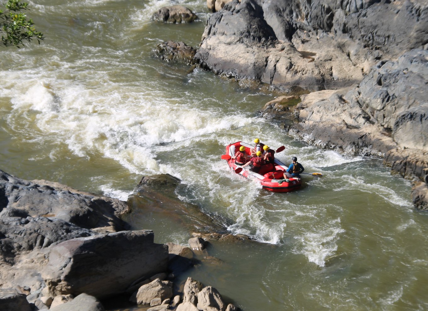 Barron Gorge: Halvdags Barron River White-Water Rafting