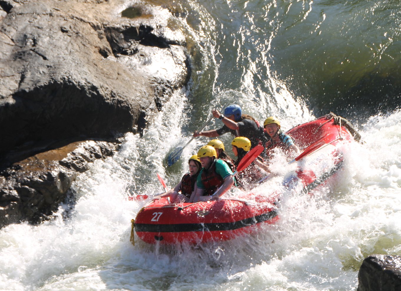 Barron Gorge: Halvdags Barron River White-Water Rafting