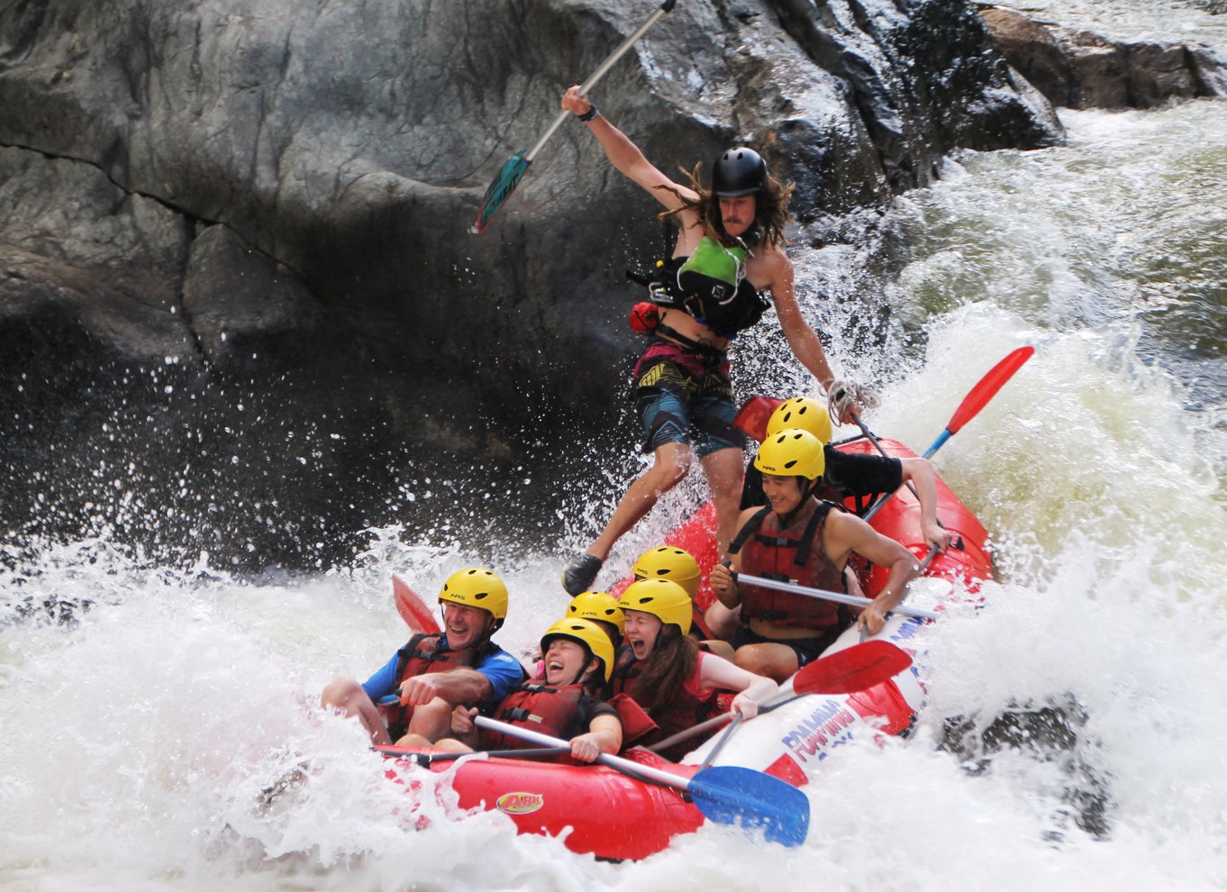 Barron Gorge: Halvdags Barron River White-Water Rafting