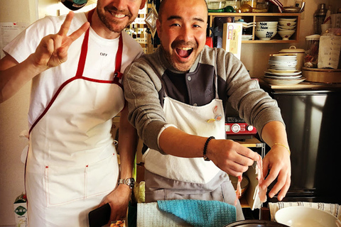 Tóquio: aula particular de culinária japonesa com um chef localTurma Manhã ou Tarde