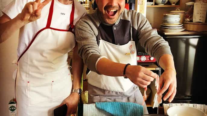 tokyo private japanese cooking class with a local chef