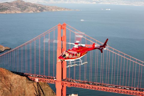 Scenisk helikoptertur i San Francisco