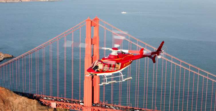 San Francisco: voo panorâmico de helicóptero