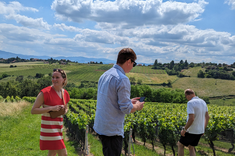 From Lyon: Guided Beaujolais Tour with Wine Tasting
