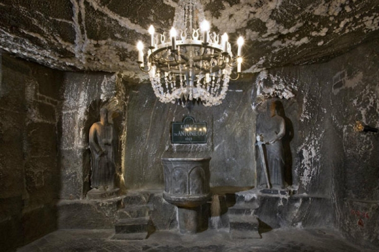 Au départ de Cracovie : Visite guidée de la mine de sel de WieliczkaVisite guidée russe