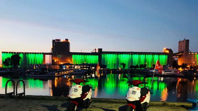 quebec city and Île dorléans scooter rental
