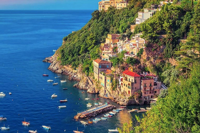 Amalfi Coast & Positano: Boat Tour with Snorkeling & Drinks