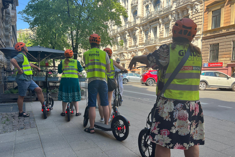 Riga Highlight Big wheel e-scooter Group tour