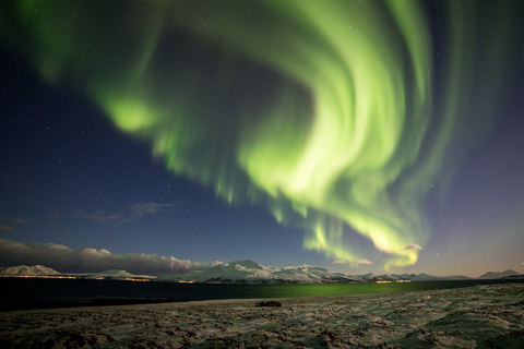 Tromso: Tour fotografico dell&#039;aurora boreale in autobusTromsø: tour fotografico in bus a caccia dell&#039;aurora boreale