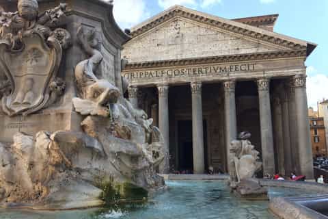 rome pantheon express guided tour