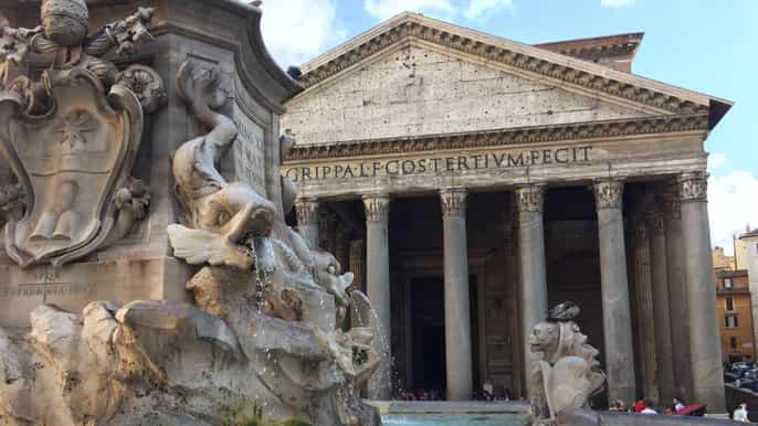rome pantheon express guided tour