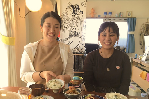 Tokyo: Private Japanese Cooking Class with a Local Chef Cooking Class With Short Trip After Morning Class