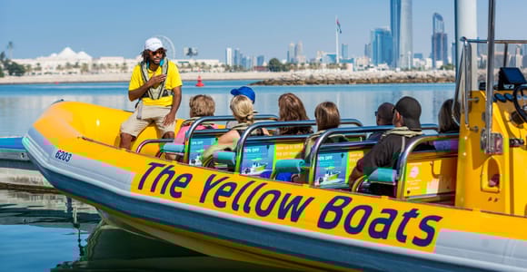 Abu Dhabi: 60-minütige Sightseeingtour mit dem Schnellboot über die Corniche