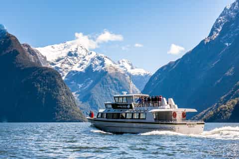 From Queenstown: Milford Sound Full-Day Trip by Plane & Boat