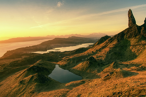 Eiland Skye & Hooglanden: 3-daagse rondleiding van GlasgowEenpersoonskamer met eigen badkamer