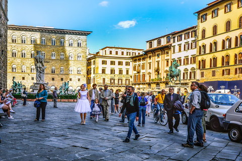 Florence: Uffizi & Academy Gallery begeleide wandeltochtRondleiding in het Spaans