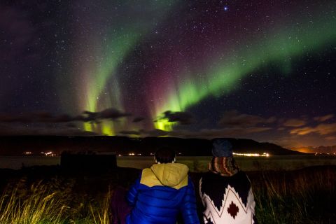 Akureyri: excursão de 3 horas pela aurora boreal