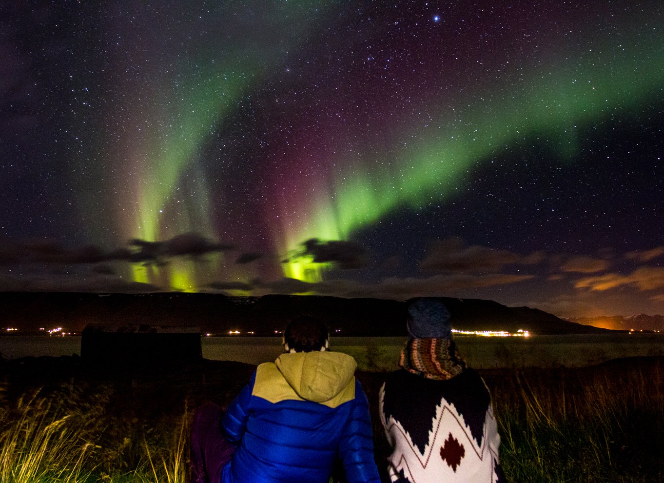 Akureyri: Fototur med nordlys