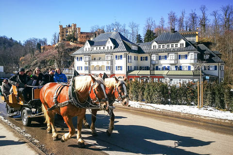 Vanuit München: Neuschwanstein en kerstmarkttour München
