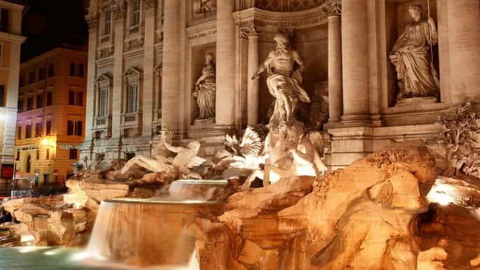 rome taste of roman flavors evening walking tour