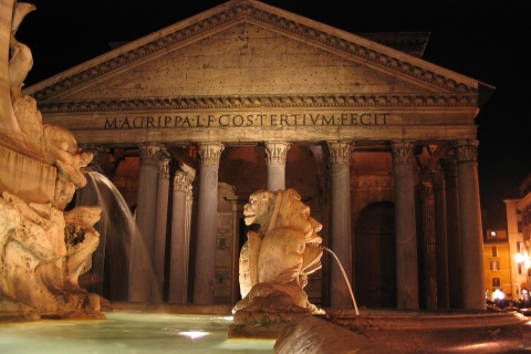 Roma: paseo nocturno por el sabor de los sabores romanosTour en ingles