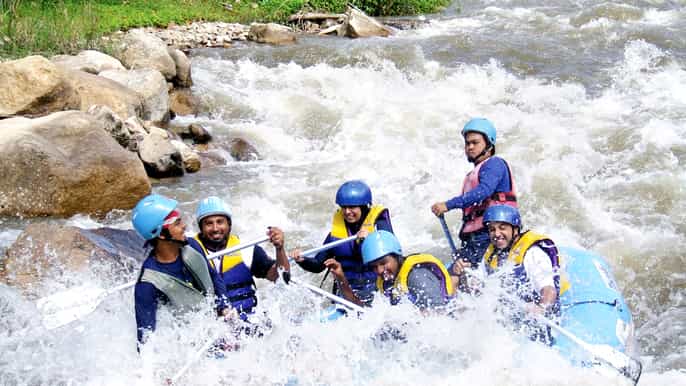 phuket white water rafting waterfall trek and atv ride