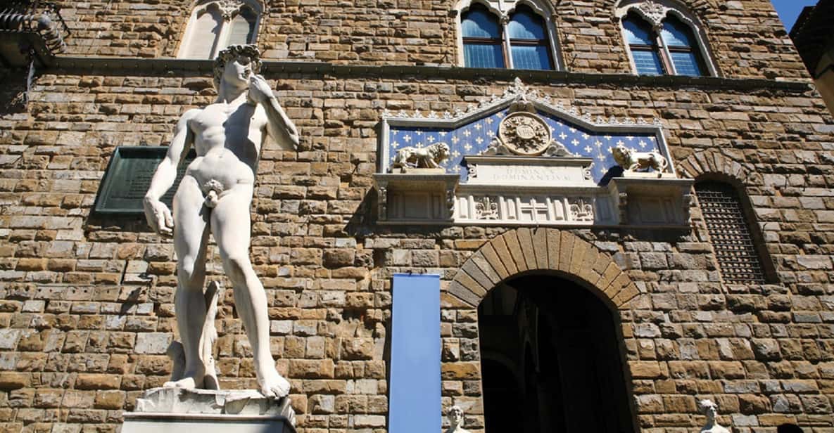 Firenze: tour a piedi, Galleria dell'Accademia e Uffizi