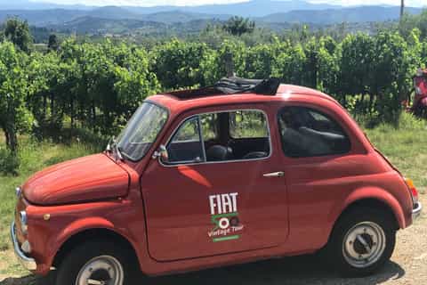 500 Vintage Tour and Chianti Roads from Siena