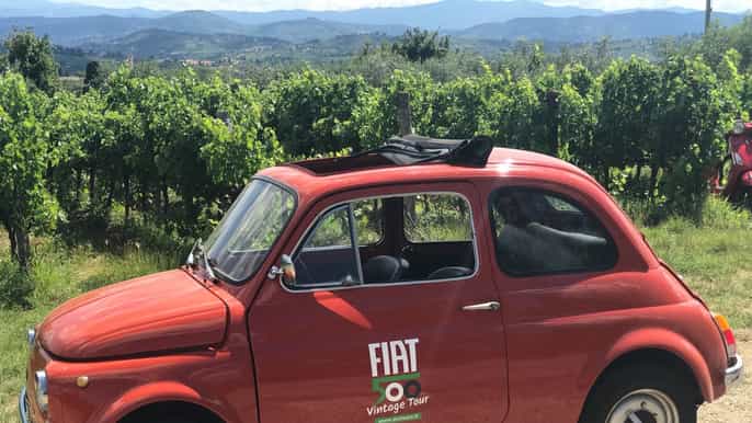500 tours y chianti vintage ruta desde siena