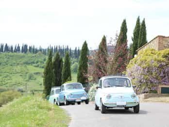 Landschaften von Chianti: Tagestour im Fiat 500 Landschaften von Chianti: Tagestour im Fiat 500