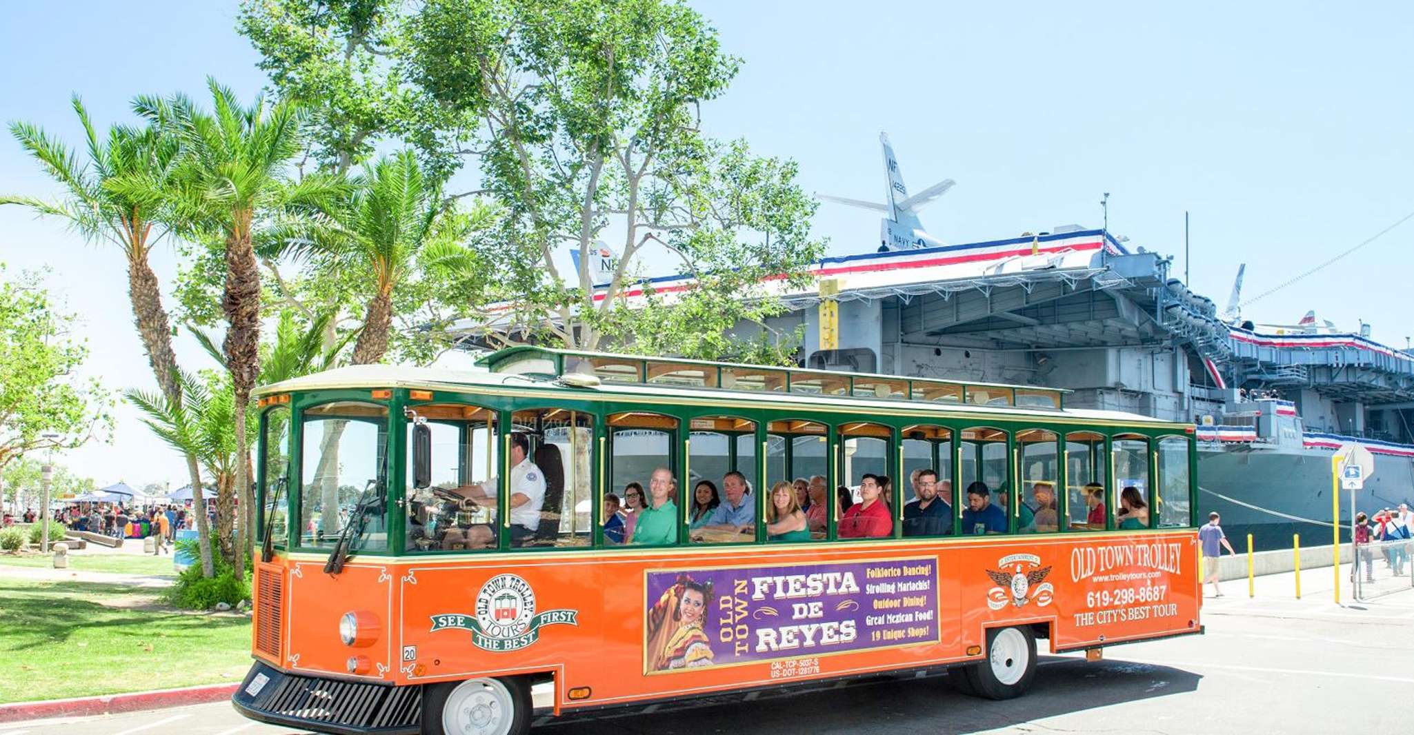 San Diego, Hop-on Hop-off Narrated Trolley Tour - Housity