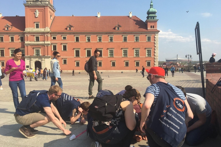 Varsovia: juego de exploración de la ciudad de 3 horas con premiosVarsovia: Juego de 3 horas de exploración de la ciudad con premios