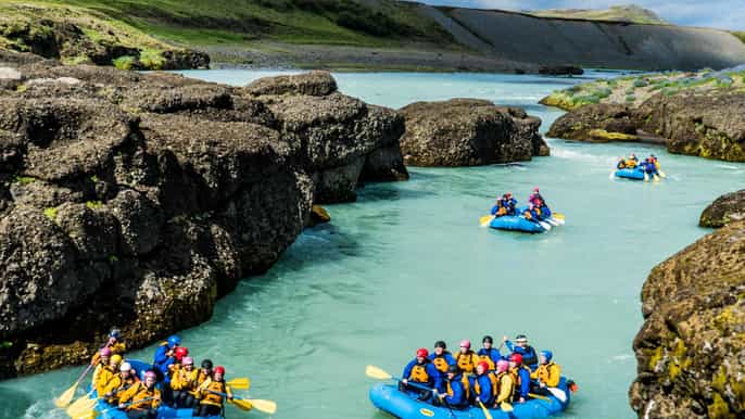 hvita river river rafting adventure