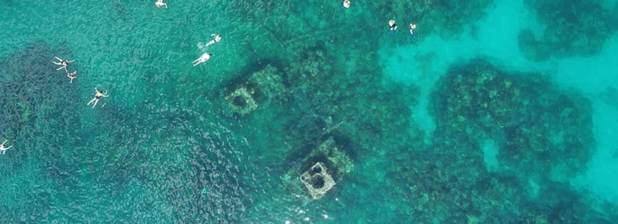 Bermudes : Plongée en apnée sur une épave