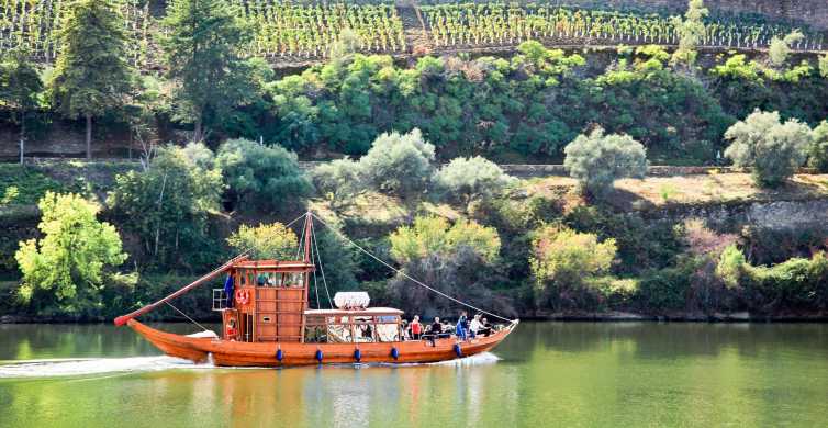 Do Porto: Vale do Douro, Barco, Degustação Vinhos e Almoço