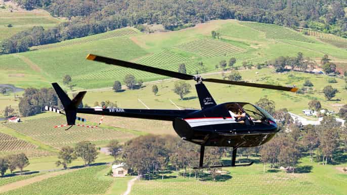beyond the range helicopter flight