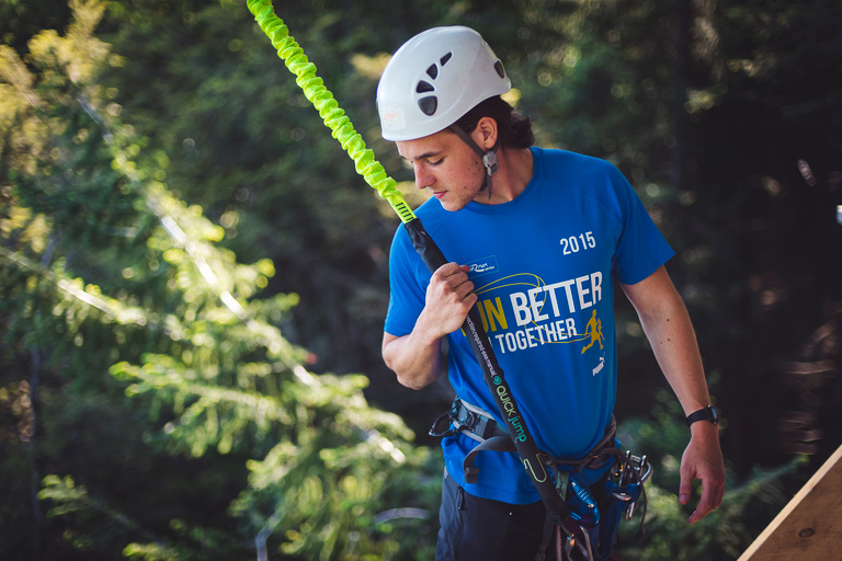 Queenstown: Zipline Tour van 1 uur met 2 lijnen en 21 meter afdalingQueenstown: tokkelbaantour van 1 uur met 2 lijnen en 21 meter drop