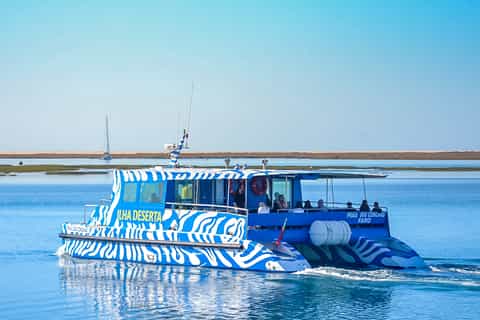 boat trip from faro to ilha deserta by ferry