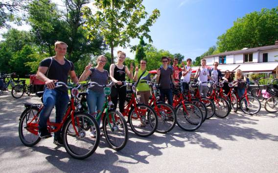Amsterdam: Stadtrundfahrt mit dem Fahrrad