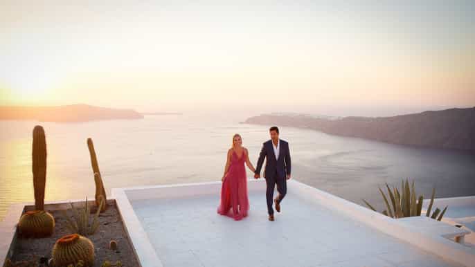 santorin séance photos privée avec photographe de vacances