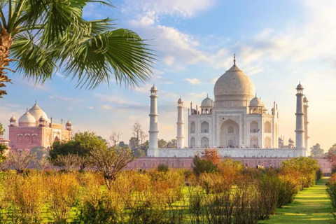 Taj Mahal Sunset View or Morning View Tour with Hotel Pickup Agra Shopping Tour with Taj Mahal Golden View