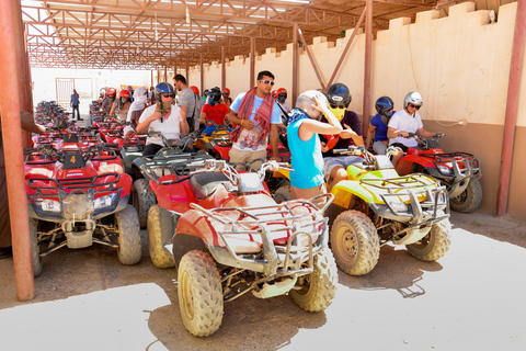 Hurghada: Full-Day Quad & Camel Ride, Stargazing, & Dinner All-Inclusive Tour from Hurghada