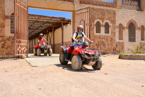 Hurghada: Full-Day Quad & Camel Ride, Stargazing, & Dinner All-Inclusive Tour from Hurghada