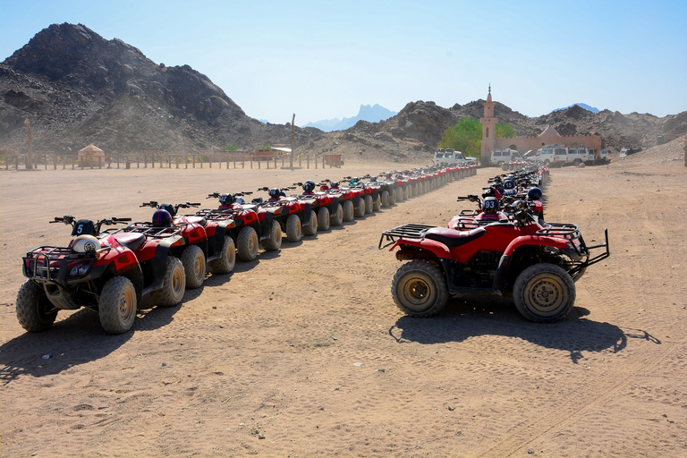 Hurghada: Full-Day Quad & Camel Ride, Stargazing, & Dinner All-Inclusive Tour from Hurghada