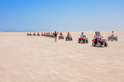Hurghada: Full-Day Quad & Camel Ride, Stargazing, & Dinner All-Inclusive Tour from Hurghada