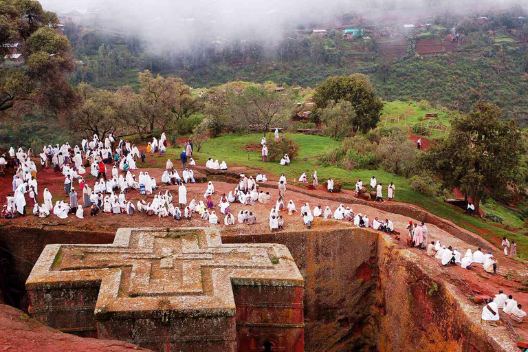 Ethiopia: Gena and Timket Festival Tour with Guide